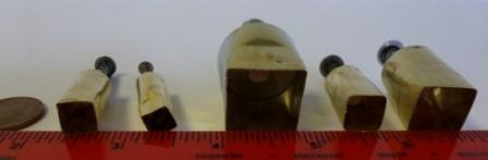 Brass clay cutters square shape